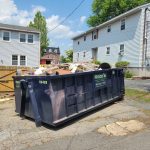 Rental dumpster from Reeds Dumpsters and Demolition LLC
